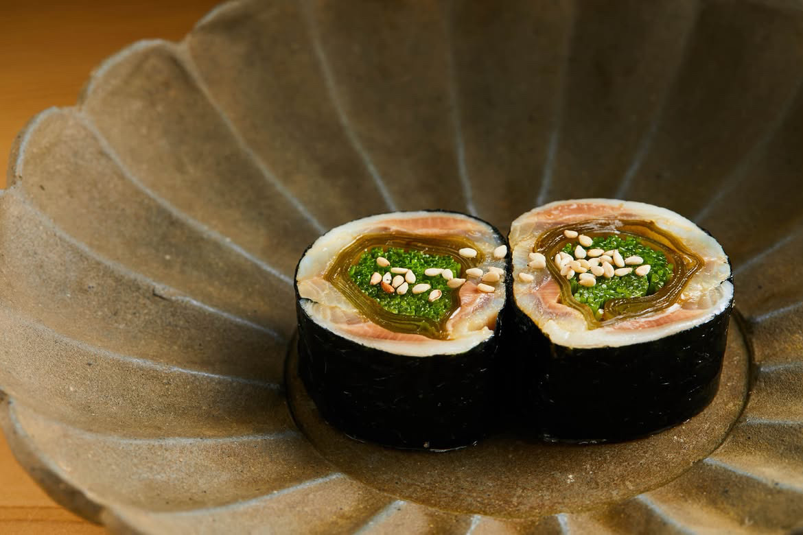鰯の磯辺巻き